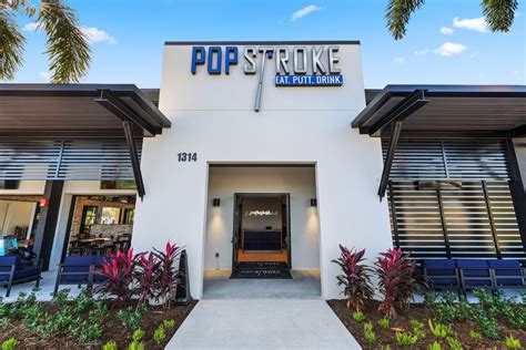 Next year, Delray Beach will be home to a new location of golf-meets-casual-dining concept PopStroke, a brand backed by Tiger Woods that is witnessing serious growth this past year. . Popstroke delray beach reviews